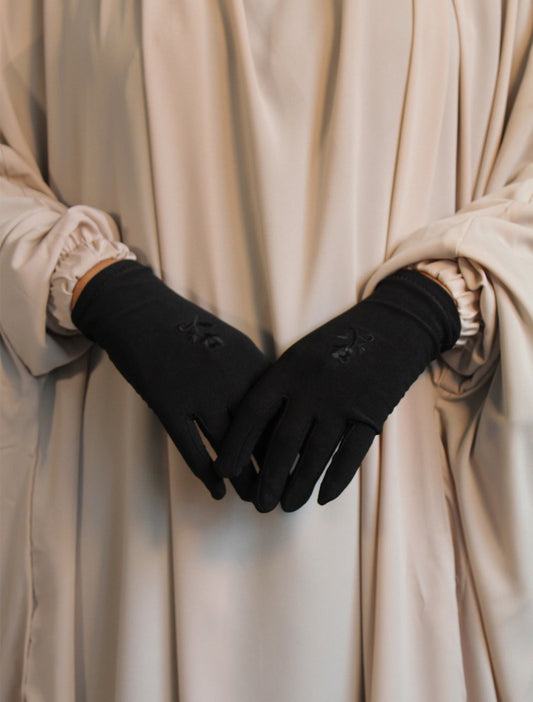 Short Saudi Style Gloves